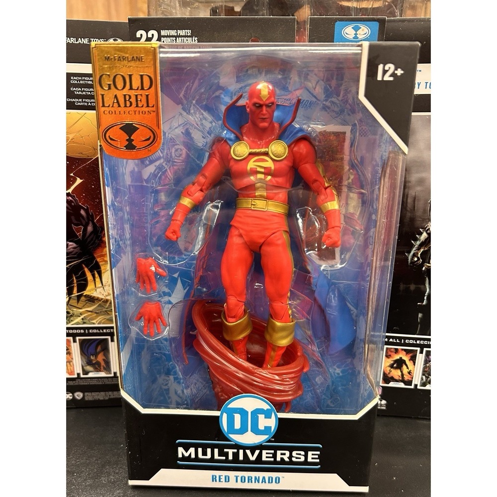 McFarlane DC Multiverse Red Tornado DC Classic Target Ex. Gold Label